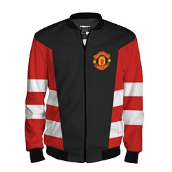 Бомбер мужской Man UTD FC: Vintage 2018, цвет: 3D-черный