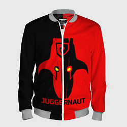 Бомбер мужской Juggernaut Blood, цвет: 3D-меланж