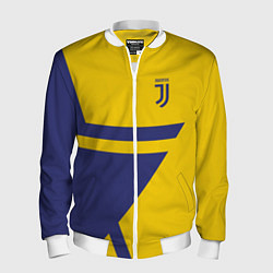 Бомбер мужской FC Juventus: Star, цвет: 3D-белый