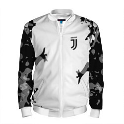 Бомбер мужской FC Juventus: White Original, цвет: 3D-белый
