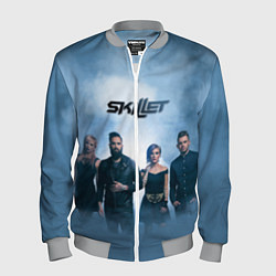 Бомбер мужской Skillet: Smoke, цвет: 3D-меланж