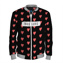 Бомбер мужской True Love, цвет: 3D-меланж