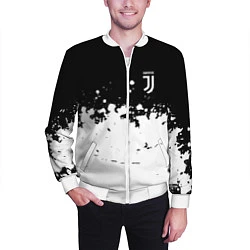 Бомбер мужской FC Juventus Sport, цвет: 3D-белый — фото 2