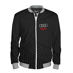 Бомбер мужской Audi: Grey Collection, цвет: 3D-меланж