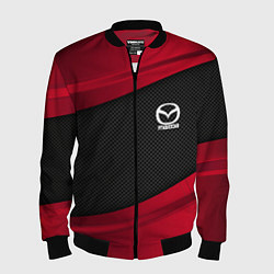 Бомбер мужской Mazda: Red Sport, цвет: 3D-черный