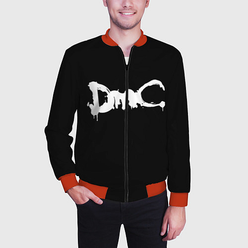 Мужской бомбер DMC / 3D-Красный – фото 3