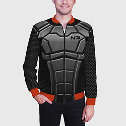 Бомбер мужской Soldier N7, цвет: 3D-красный — фото 2