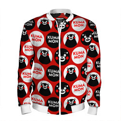 Мужской бомбер Kumamon Pattern