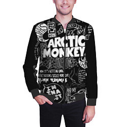 Бомбер мужской Arctic Monkeys: I'm in a Vest, цвет: 3D-черный — фото 2