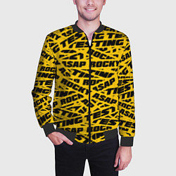 Бомбер мужской ASAP Rocky: Light Style, цвет: 3D-черный — фото 2