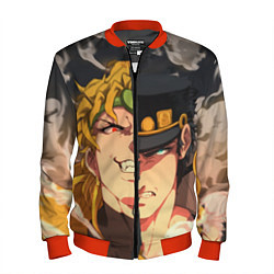 Бомбер мужской Dio Brando x Jotaro, цвет: 3D-красный