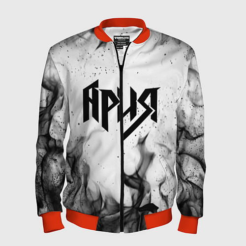 Мужской бомбер АРИЯ / 3D-Красный – фото 1