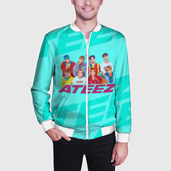 Бомбер мужской Ateez, цвет: 3D-белый — фото 2
