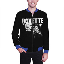 Бомбер мужской Roxette, цвет: 3D-синий — фото 2