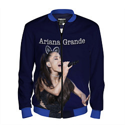 Бомбер мужской Ariana Grande Ариана Гранде, цвет: 3D-синий