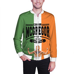 Бомбер мужской Conor McGregor, цвет: 3D-белый — фото 2