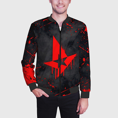 Мужской бомбер ASTRALIS / 3D-Черный – фото 3
