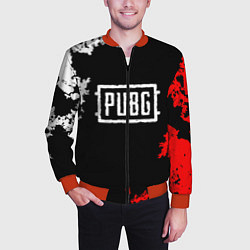 Бомбер мужской PUBG, цвет: 3D-красный — фото 2
