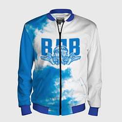 Бомбер мужской ВДВ, цвет: 3D-синий