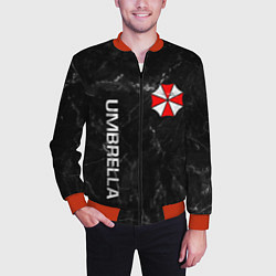 Бомбер мужской UMBRELLA CORP, цвет: 3D-красный — фото 2