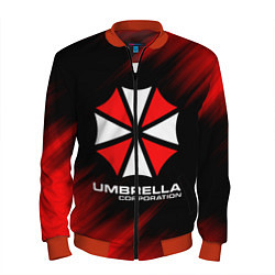 Бомбер мужской Umbrella Corporation, цвет: 3D-красный