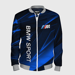 Бомбер мужской BMW БМВ, цвет: 3D-меланж