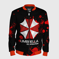 Бомбер мужской UMBRELLA CORP, цвет: 3D-красный
