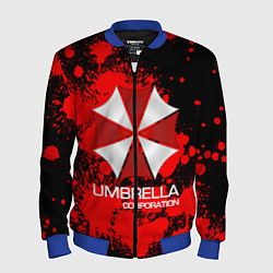 Бомбер мужской UMBRELLA CORP, цвет: 3D-синий
