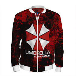 Бомбер мужской UMBRELLA CORP, цвет: 3D-белый