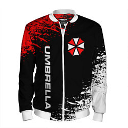 Бомбер мужской UMBRELLA CORPORATION, цвет: 3D-белый