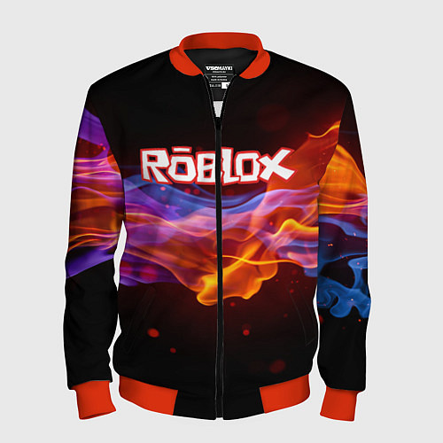 Мужской бомбер ROBLOX / 3D-Красный – фото 1