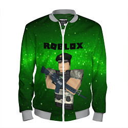 Бомбер мужской Roblox, цвет: 3D-меланж