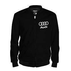 Бомбер мужской Audi, цвет: 3D-черный