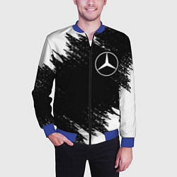 Бомбер мужской MERCEDES, цвет: 3D-синий — фото 2