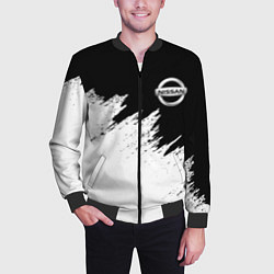 Бомбер мужской NISSAN, цвет: 3D-черный — фото 2