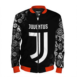 Бомбер мужской JUVENTUS, цвет: 3D-красный