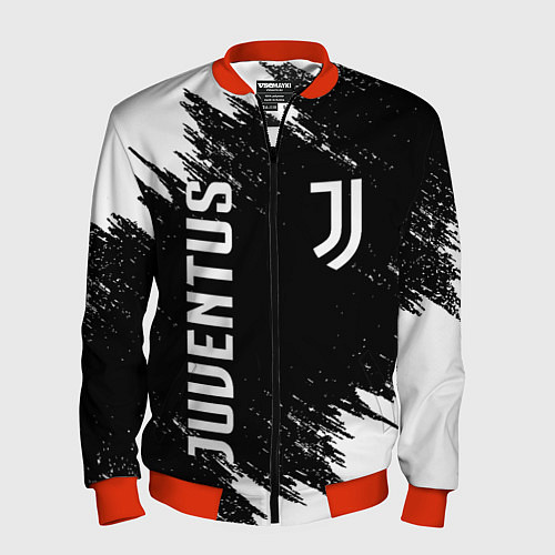 Мужской бомбер JUVENTUS / 3D-Красный – фото 1