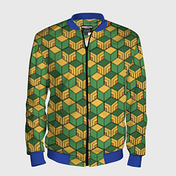 Бомбер мужской ГИЮ ТОБИОКА, цвет: 3D-синий