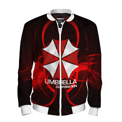 Бомбер мужской Umbrella Corp, цвет: 3D-белый