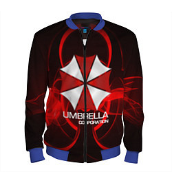 Бомбер мужской Umbrella Corp, цвет: 3D-синий