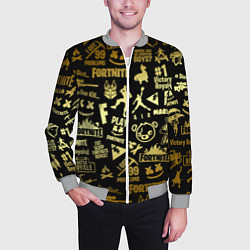 Бомбер мужской FORTNITE, цвет: 3D-меланж — фото 2