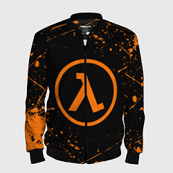 Бомбер мужской HALF-LIFE, цвет: 3D-черный