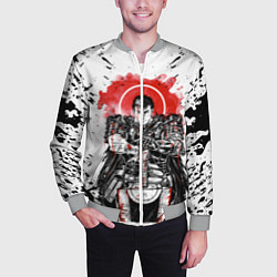 Бомбер мужской BERSERK, цвет: 3D-меланж — фото 2