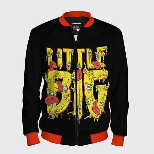 Мужской бомбер Little Big / 3D-Красный – фото 1