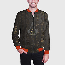 Бомбер мужской Assassin's Creed, цвет: 3D-красный — фото 2