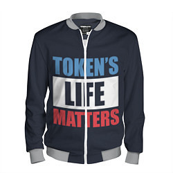 Мужской бомбер TOKENS LIFE MATTERS