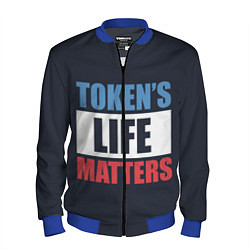 Мужской бомбер TOKENS LIFE MATTERS