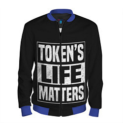 Мужской бомбер TOKENS LIFE MATTERS