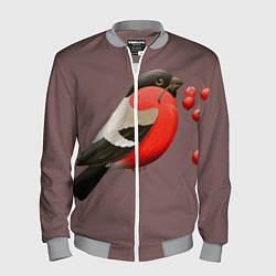 Бомбер мужской Снегирь, цвет: 3D-меланж