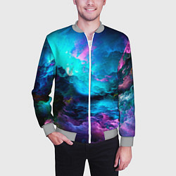 Бомбер мужской Fantasy, цвет: 3D-меланж — фото 2
